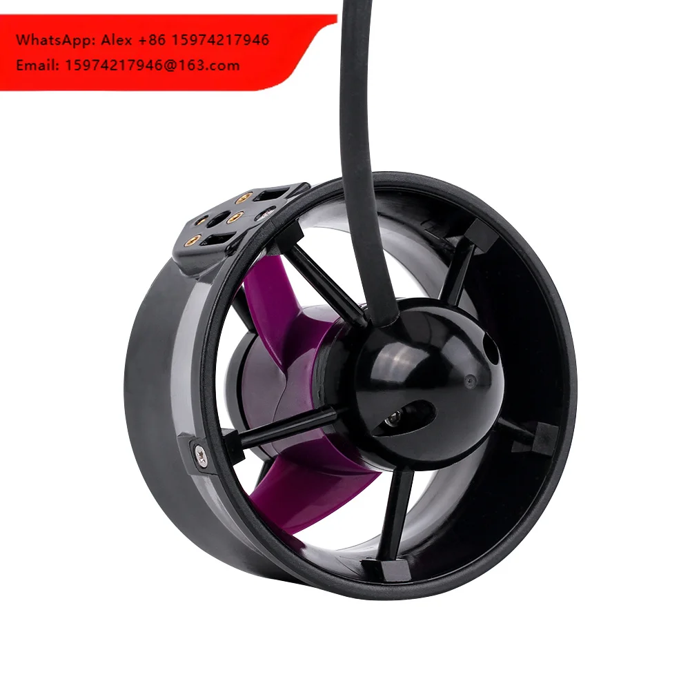 CubeMars W30 KV320 200m 4-6S 12V 24V Electric Brushless DC Underwater Thruster Motor For Rc Jet Boat