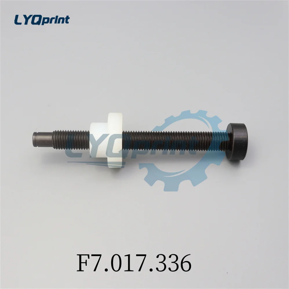 

1 комплект, винт двигателя с гайкой Heidelberg F7.017.336 для деталей печатной машины CD102 XL105, 169 мм