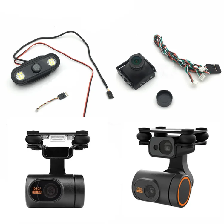 Skydroid HD Mini Three-body Gimbal Camera Digital Map Suitable for T10 T12 H12 Remote Control Transmission Plant Protection UAV