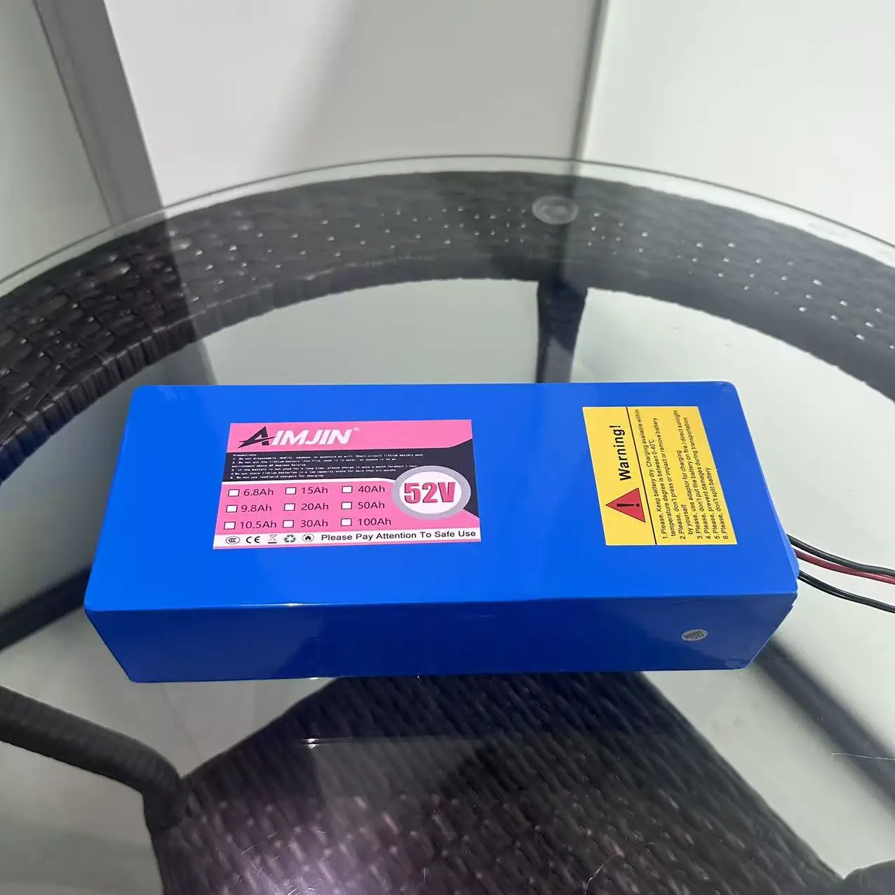100% New 18650 14S5P 52V 17500mAh 1500W Lithium Battery for Bicycle Scales, Tricycles, Motorcycle Chargers 58.8V 2A