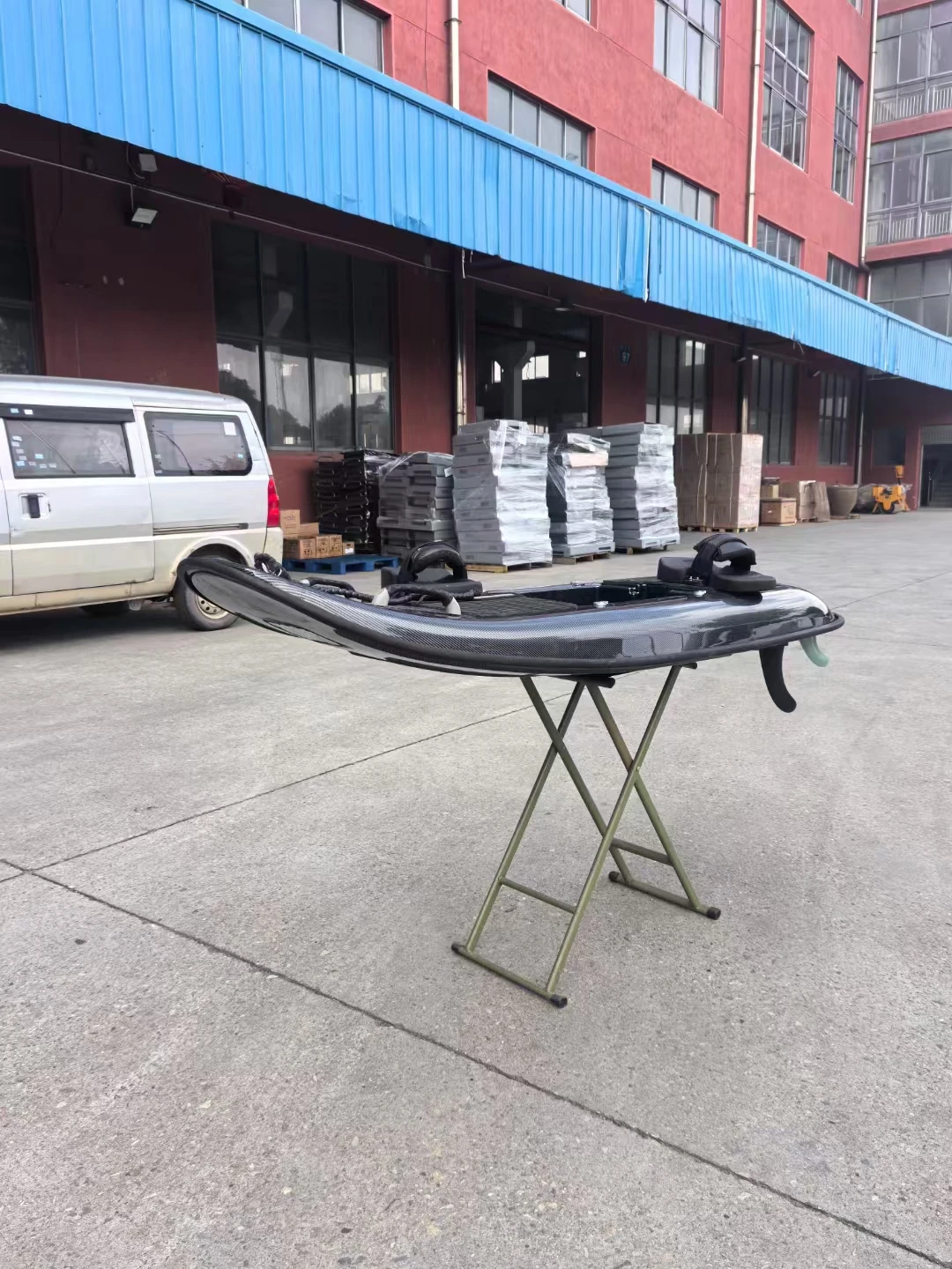 Customizable carbon fiber electric surfboard with 48v jet board battery, including bag accessories for seawater surfing