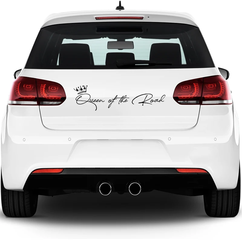 Queen of the Road Car Stickers Waterproof Vinyl Decal Car Accessories Pegatinas Para Coche DIY Car Styling No Background 41710# view 4