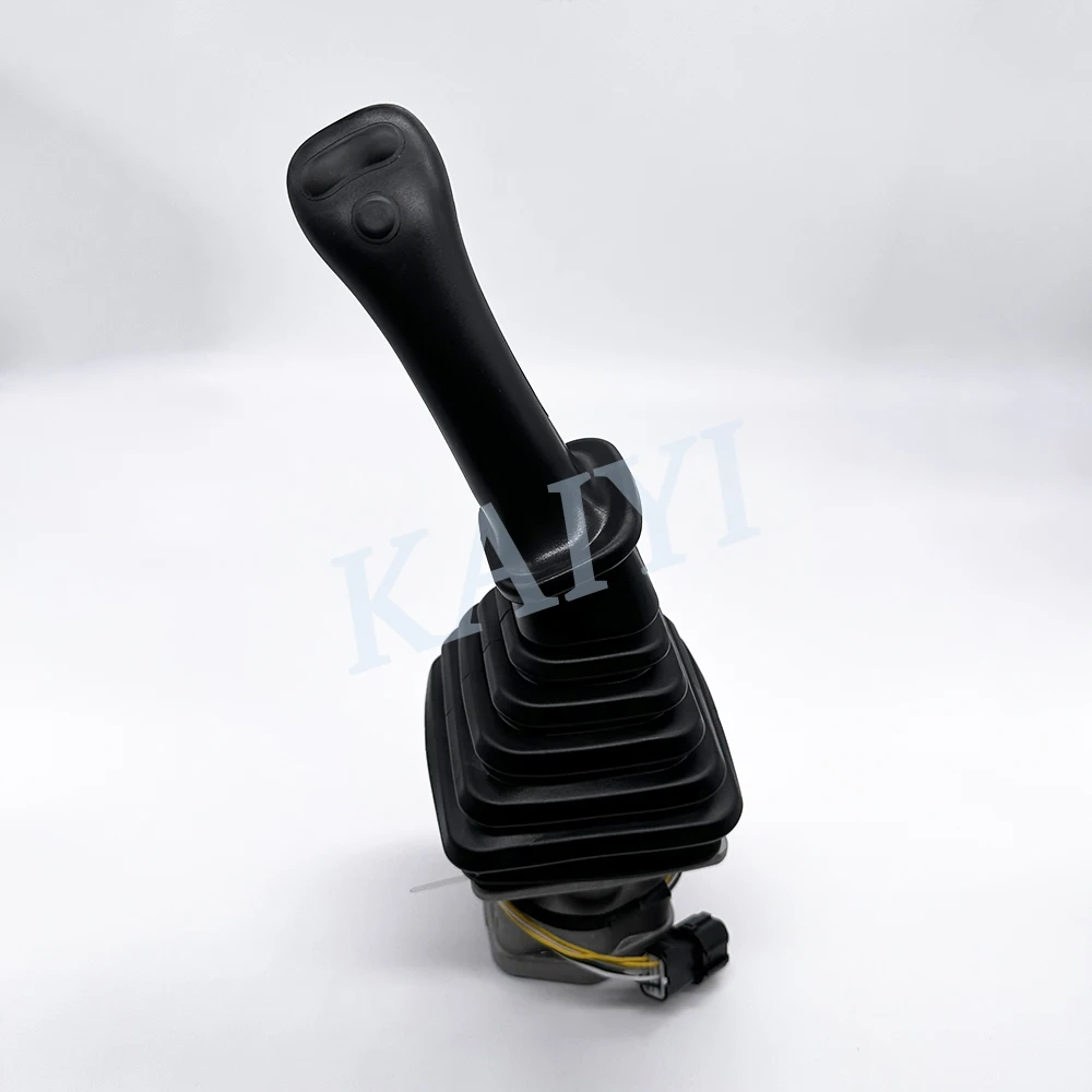 Dla Doosan dx DX260 Joystick aluminiowy zawór pilotowy z uchwytem gumowy DX150/DX260/DX370 K1000556E/K1000556G zawór pilotowy