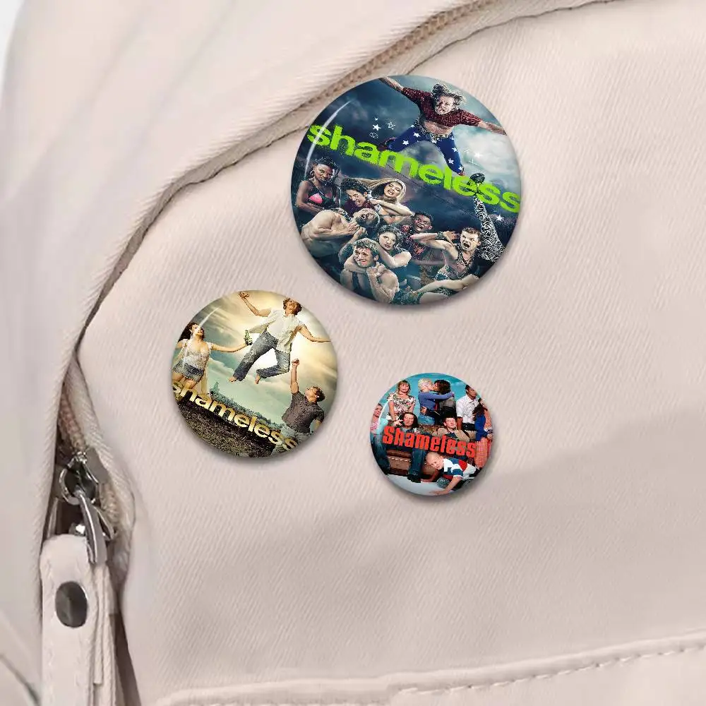 Shameless TV Series Anime Brooches Cute Cartoon Badge Jacket Jeans Lapel Pin Gift Accessorie