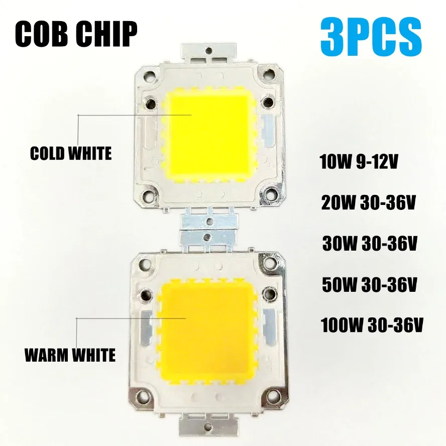 3PCS/PACK 100~10W L…