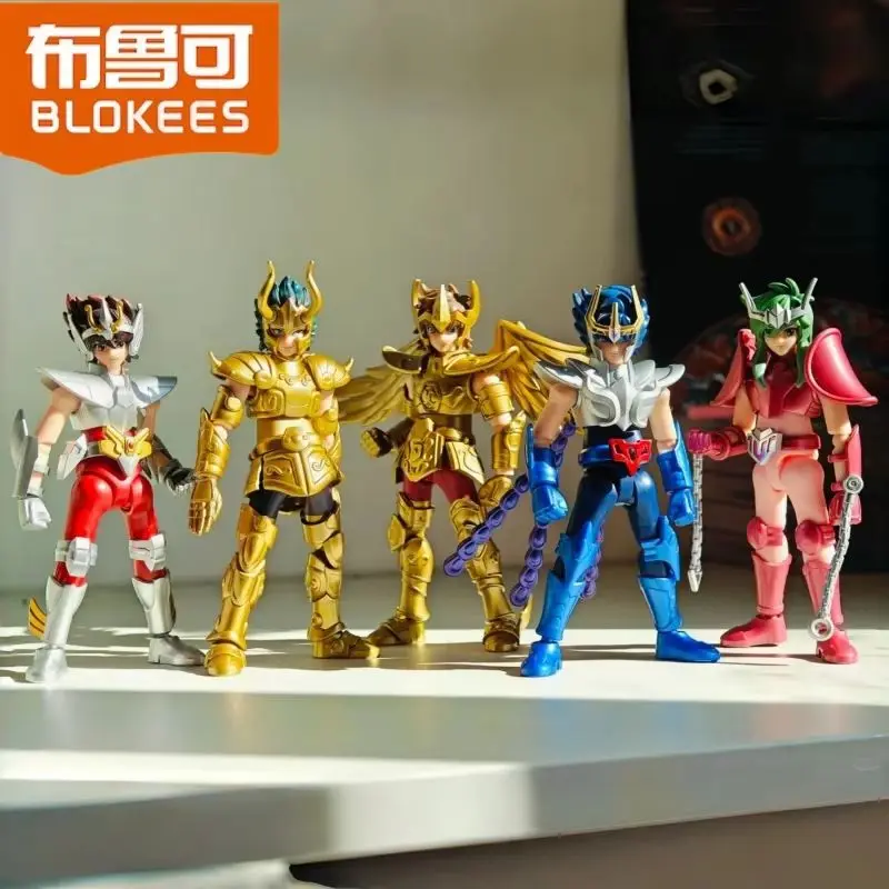 Figurines d'action en boîte surprise Saint Seiya Galaxy V2, Camus, Hoyoga, Dohko, Milo, Shiryu, Pegasus, Nachi, jouet d'anime, cadeau d'anniversaire