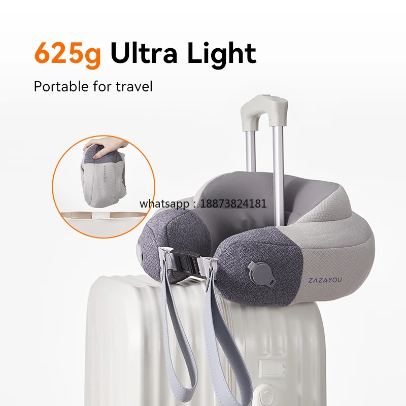 المنتجات الشعبية وسادة ضغط الهواء الرقبة والكتف مدلك التدفئة الرقبة مدلك الكتف للسفر الشحن السريع #1