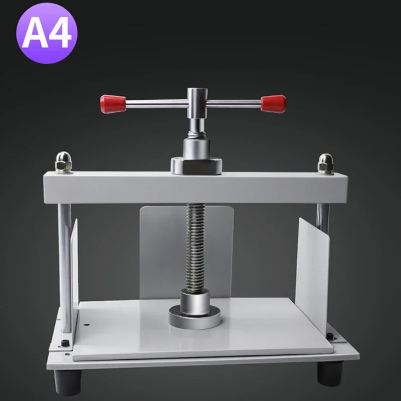 A4 A3 + Manual Manual flattening machine Paper Press Book Machine/ Bills/Checks/Brochures/Nipping Machine