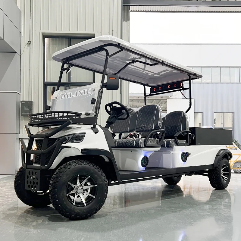 

High-Quality Long-Range Smart Electric Golf Carts Electric Four-Wheelers With Cargo Boxes Off-Road Vehicles Factory Direct Sales