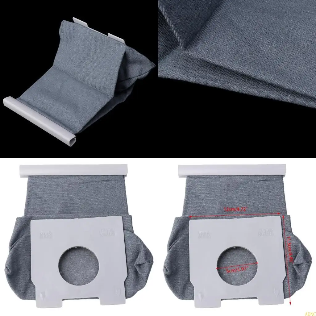 

A0NC Washable Non Woven Cloth Vacuum Cleaner Bag Reusable Dust Bags For MC-CA291