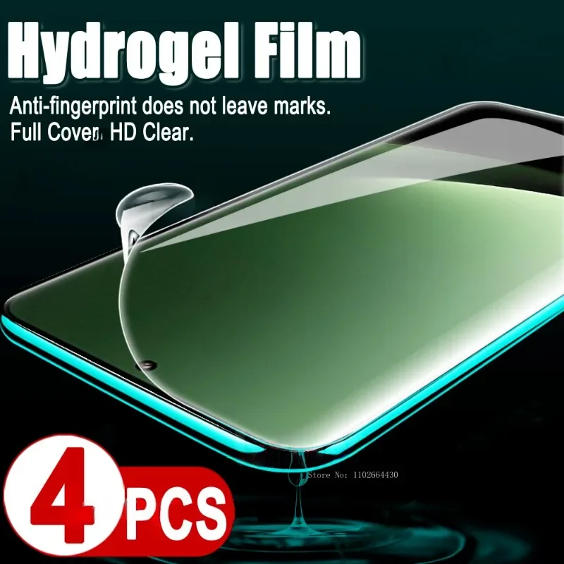 4pcs Hydrogel Film For Xiaomi 13 Ultra 13T 12 T 12T Pro Lite 12Pro 12TPro 13Lite 13Ultra 13TPro Screen Protector Gel Protection