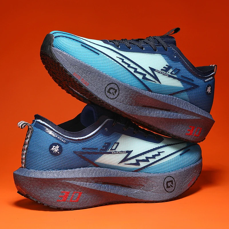 

Running Shoes Men Carbon Board Marathon Sports Speciality Breathable Lightweight Women's Comfortable Athletic Nonskid Sneakers