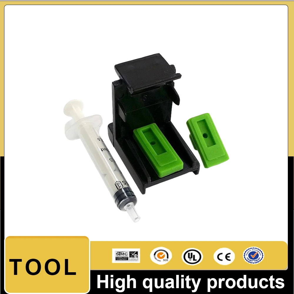 Ink Clip For HP 121 122 140 141 300 301 302 21 22 61 650 652 651 Absorption Clip Pumping Tool Printer Accessories