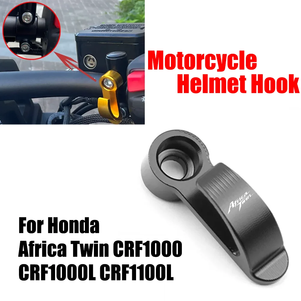 For HONDA Africa Twin CRF CRF1000 CRF1000L CRF1100L 1000 1100 L Motorcycle Accessories Helmet Hook Holder Luggage Bag Hanger