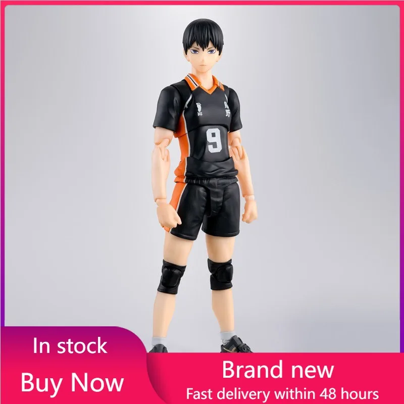 

In Stock Bandai S.H.Figuarts Haikyuu!! Tobio Kageyama Model Kit Anime Action Fighter Finished Model Gift for Children
