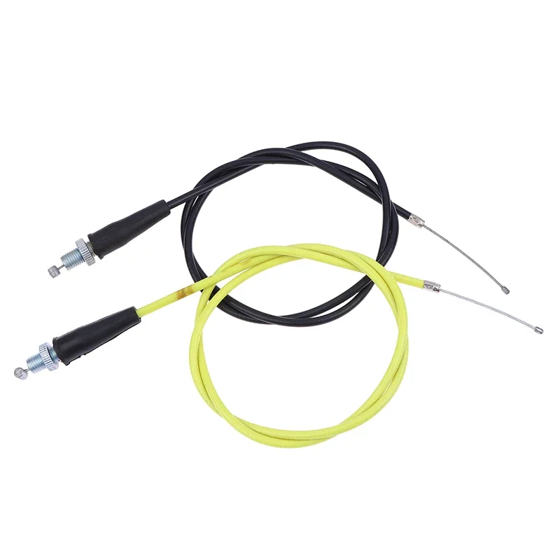 1 قطعة دراجة نارية عالمية مسرع اتصال مستقيم كابل خنق 900 مللي متر