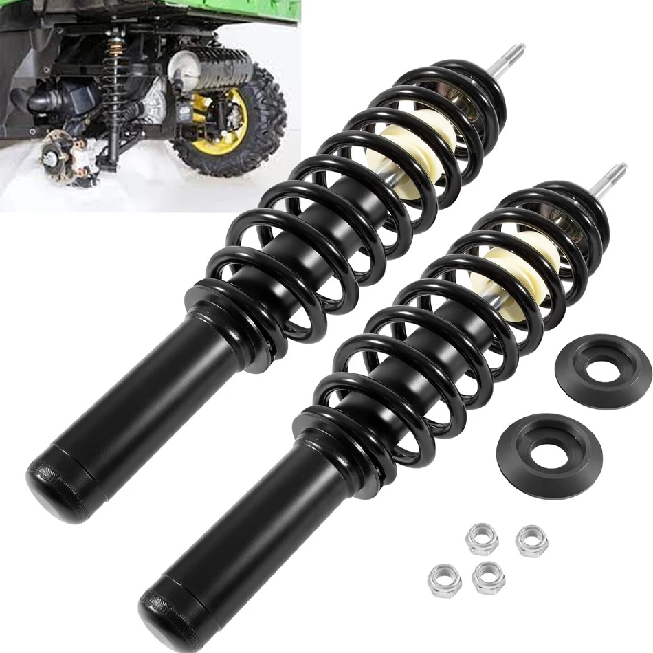 TM VGB10544 Shock Absorber Front Suspension Kit Fit for John Deere Gator HPX and XUV620i XUV850D - Heavy Duty Front Strut Kit