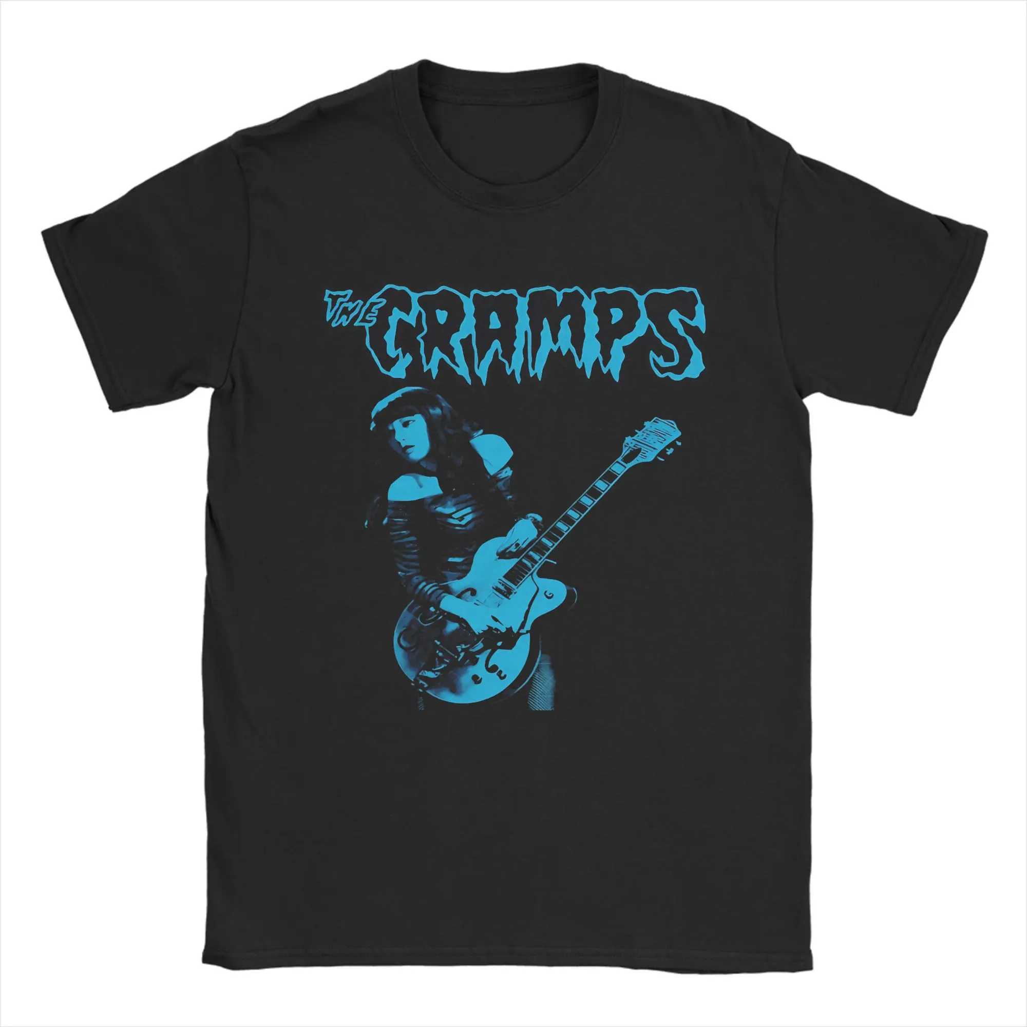 

The Cramps Psychobilly Music T-Shirt Summer Harajuku T-Shirts Couple 100 Cotton O-Neck Clothing Short Sleeves Aesthetic Tshirt