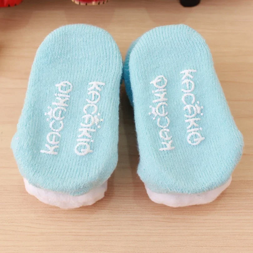 Cartoon Newborn Kids Baby Girls Boy Anti-Slip Warm Toddler Socks Slipper Shoes Boots for 0-12 Months Baby Soft Warm Infant Socks