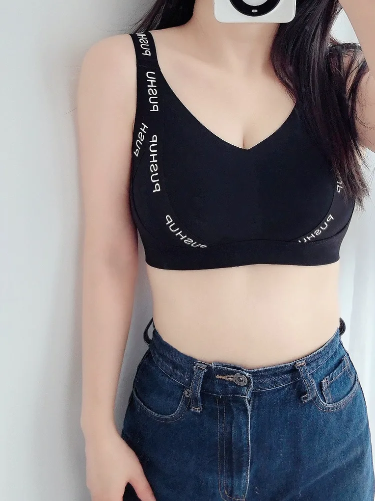 حمالة صدر رياضية يابانية بدون خياطة، كوب كامل لاسلكي، مضاد للترهل، دعم الرفع، خفيف الوزن، مريح للنساء، اليوغا، الصالة الرياضية، صدر كبير وصغير