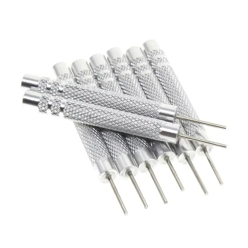 10Pcs Pin Punch 0.8mm Stainless Steel Watch Repair Tools Watch Band Strap Bracelet Pin Link Remover Repair Tools for Watch