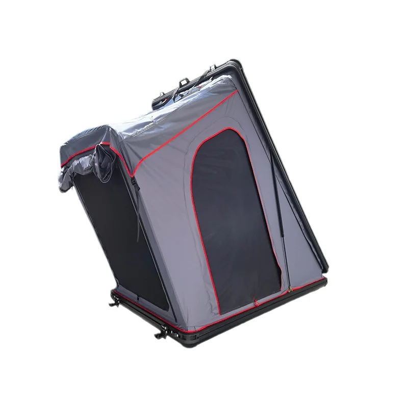 Aluminum Triangle Flip Hardtop Off-Road Roof Tent 4 Person Camper Roof Tent