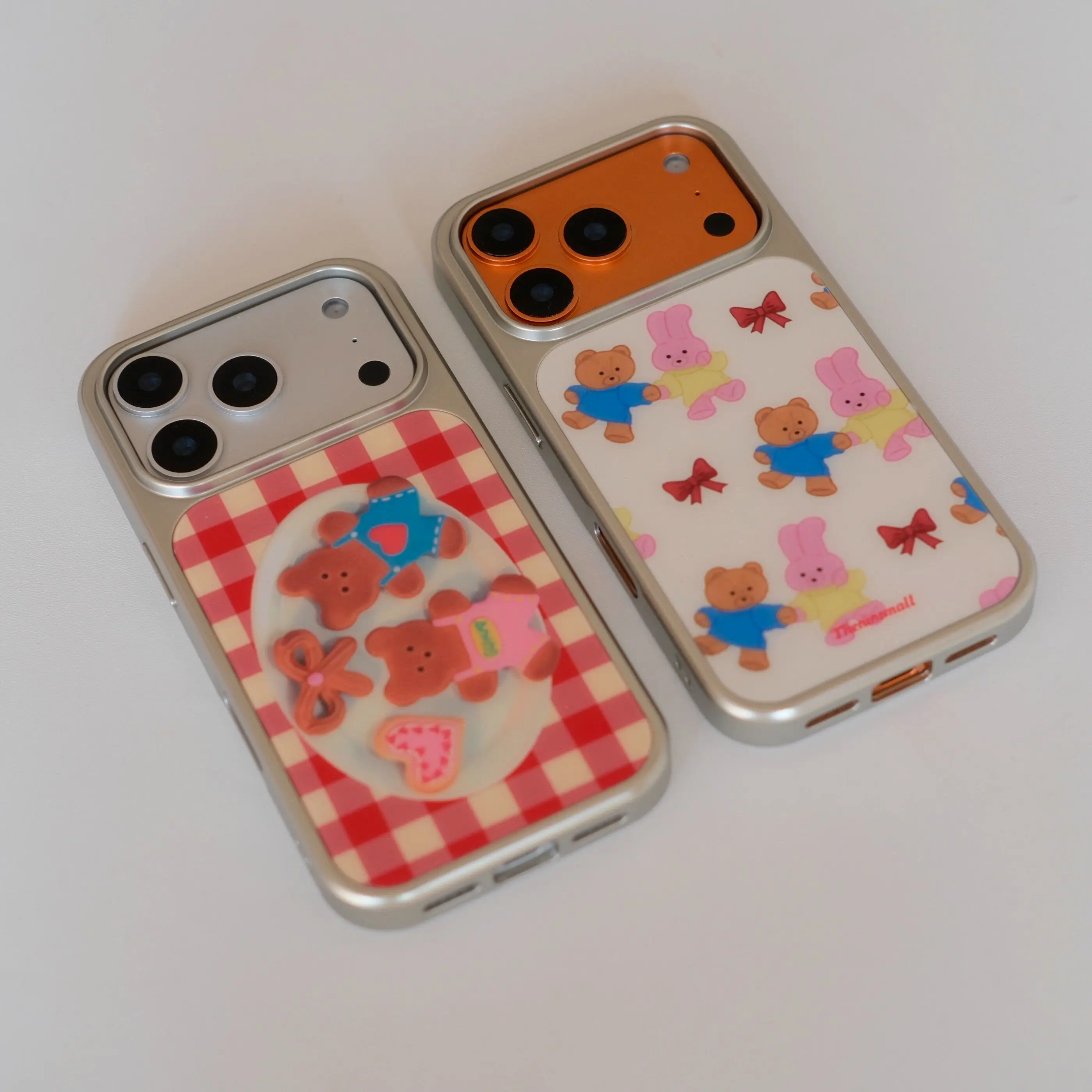New Year Christmas Bear Biscuits Autumn Winter Collection Ins Phone Case For iPhone 17 16 15 14 13 12 11 Pro Max Plus Y2K Cover view 4
