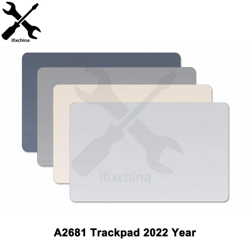 

New and Original for MacBook Air Retina 13.6" M2 A2681 Force Trackpad Touchpad Grey Silver Starlight Midnight Color 2022 Year