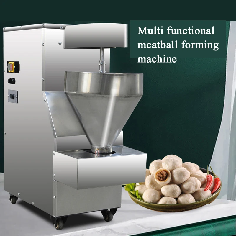 Automatic Round Fish Beef Meat Ball Making Machine Meatballs Maker Machine to Make Meatball For Food Shop