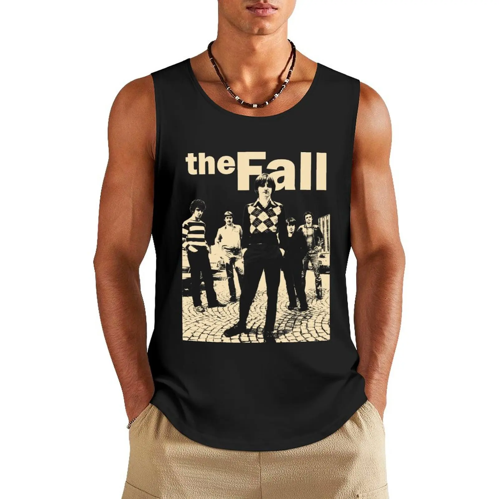 

The Fall Tank Top cotton t-shirts man summer 2024 Men's summer clothes Men's tops