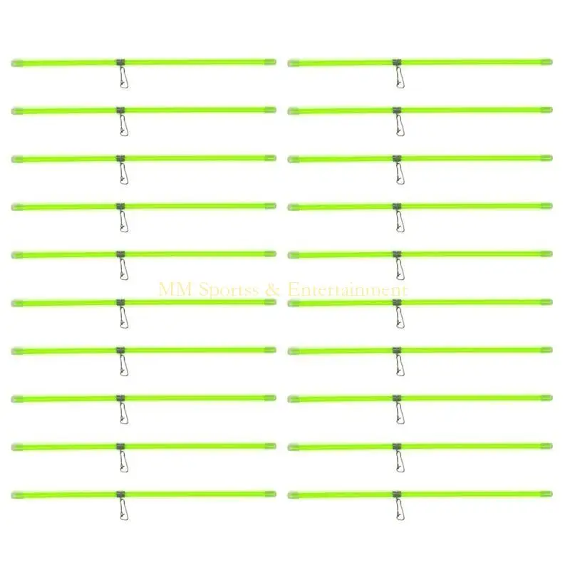 31be مجموعة من 20 موصل توازن صيد خفيف الوزن وموثوق به للصيادين لمختلف ملحقات بقع الصيد #3