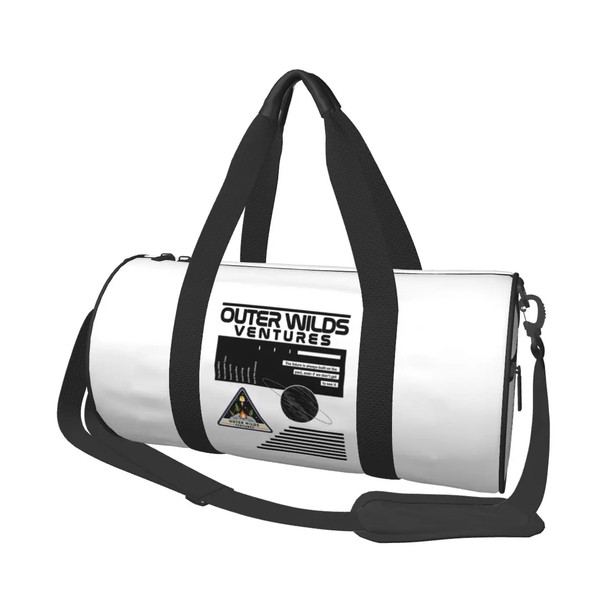 

Вдохновленный NASA Outer Wilds Ventures Большая спортивная сумка Водонепроницаемая дорожная сумка Duffle Сумки Сумка для фитнеса