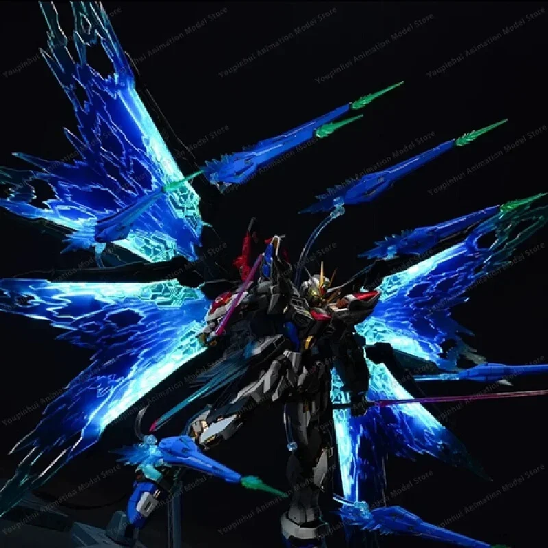 

【В наличии】Kosmos MGEX 1/100ZGMF-X20A Strike Freedom Phantom Light Set Набор светодиодных аксессуаров Сборка Экшн-игрушки