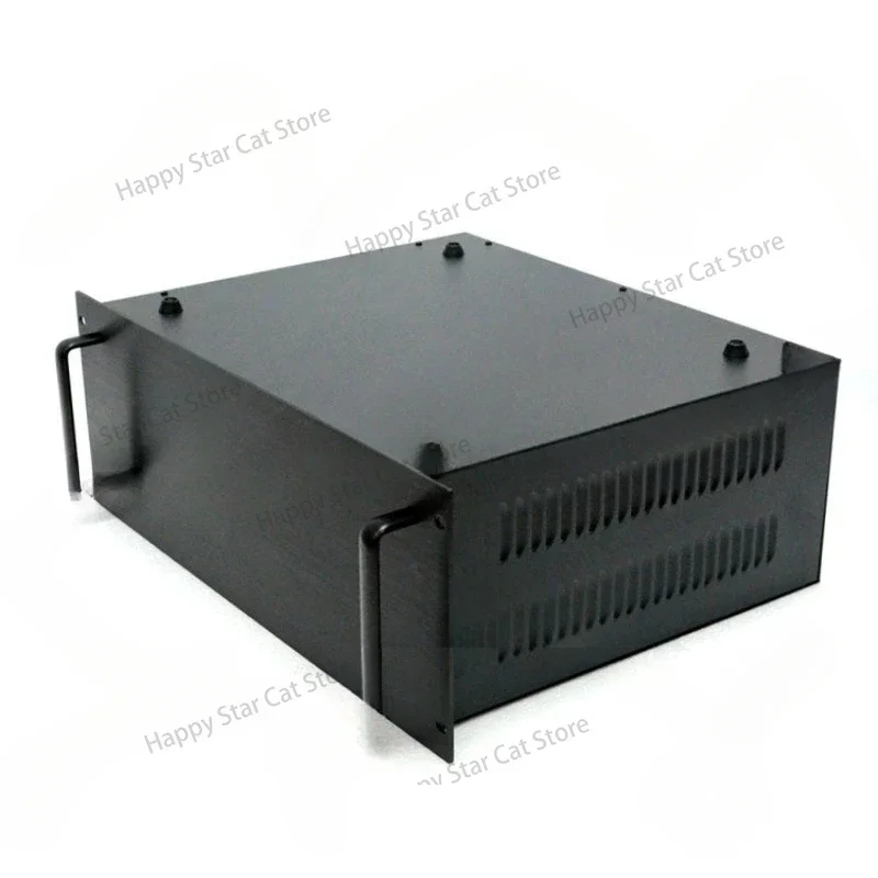 black 19 inch 4U  DIY chassis data switch box Chassis power communication server chassis 425*170*350 mm