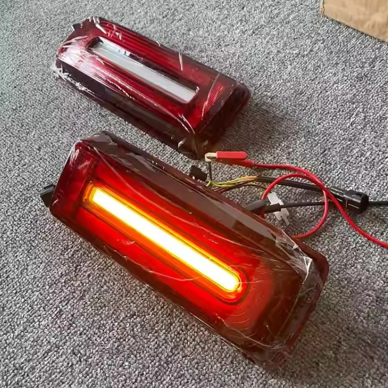 

Car Rear Lamp for Mercedes-Benz G-Class G500 G63 G350 G400 G55 02-18 Upgraded to 19 Style Taillight Brake Lamp