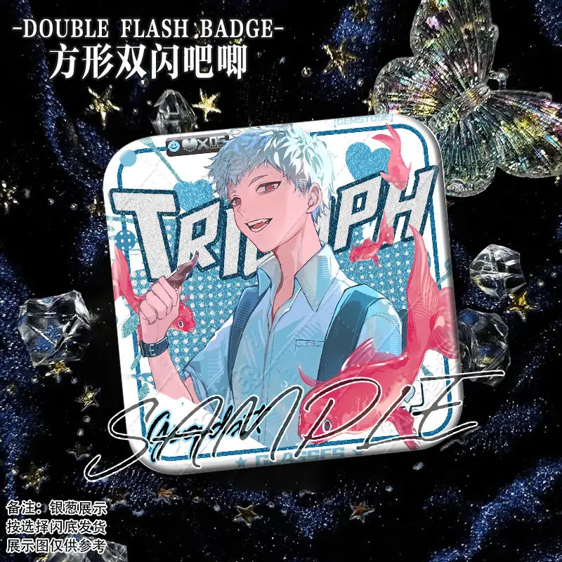 Летняя брошь Hikaru Died Tsujinaka Yoshiki в стиле аниме, значок с героями мультфильмов, булавки, одежда «сделай сам», аксессуары для рюкзака, ювелирные изделия для фанатов, подарки