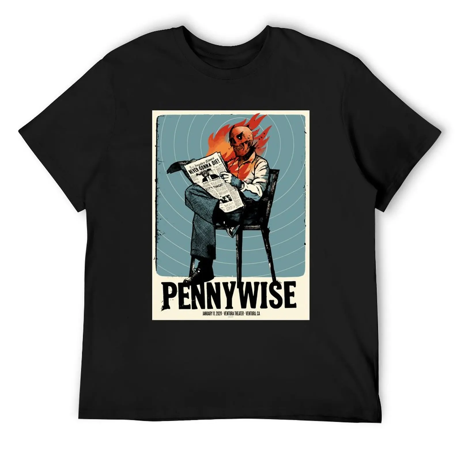

Retro Vintage Pennywise Awesome For Music Fan T-Shirt luxury designer cheap stuff Anime t-shirt graphics sweat shirts, men