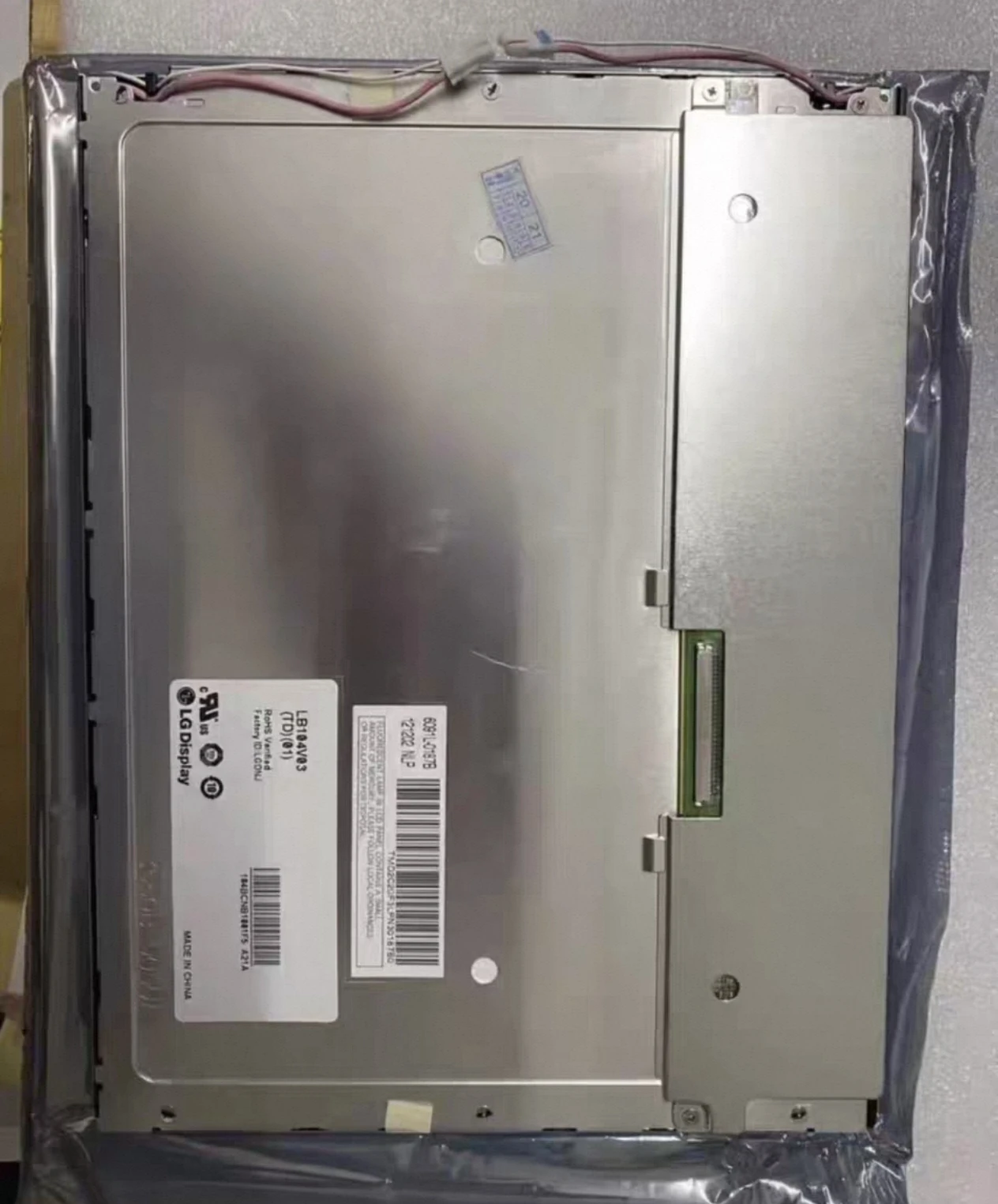 LB104V03 (A1) LB104V03-TD01 Tela LCD genuína de 10,4 polegadas 100% testada Grau A +