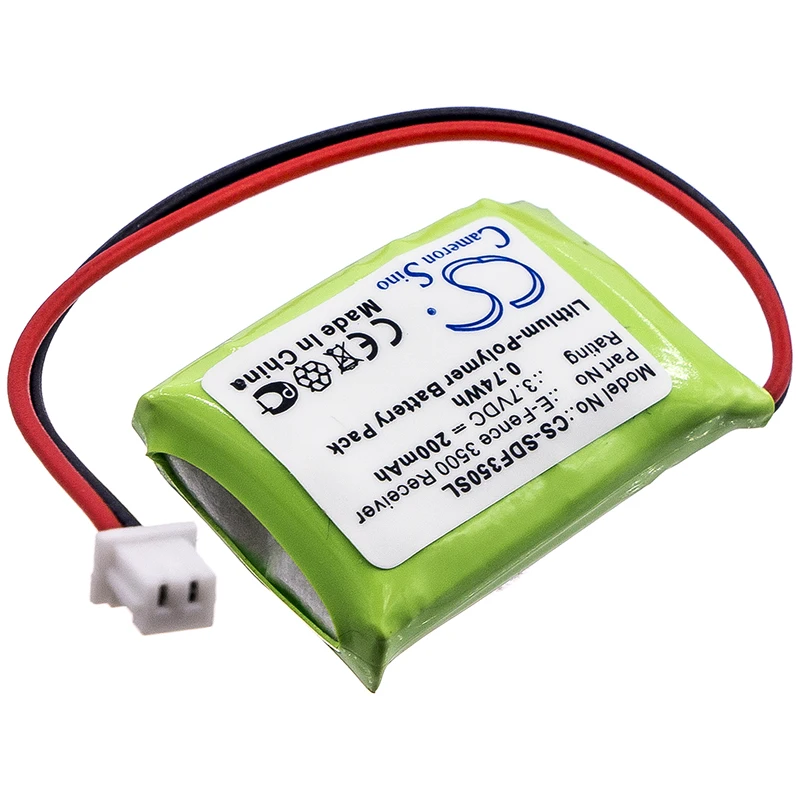Replacement 3.7V 200mAh Dog Collar Battery for Dogtra E-Fence 3500 Receiver YS-300 Bark Collar +TOOL