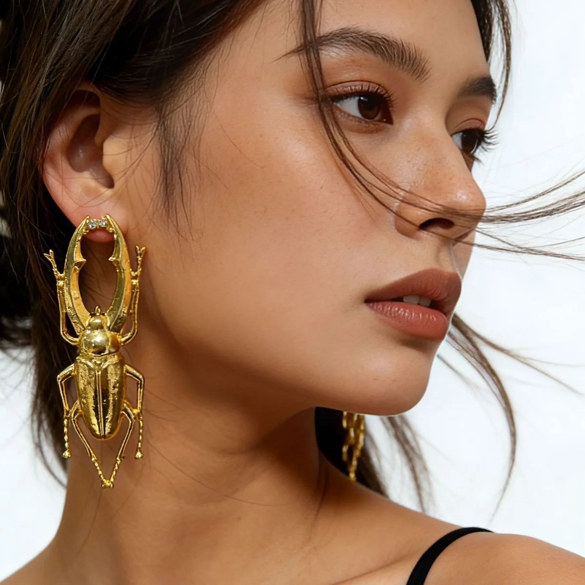 Fashionable Minimalist Alloy Earrings for Women Commute Jewelry Daily Party Accessory Trendy Elite Sensation Versatile Accessory