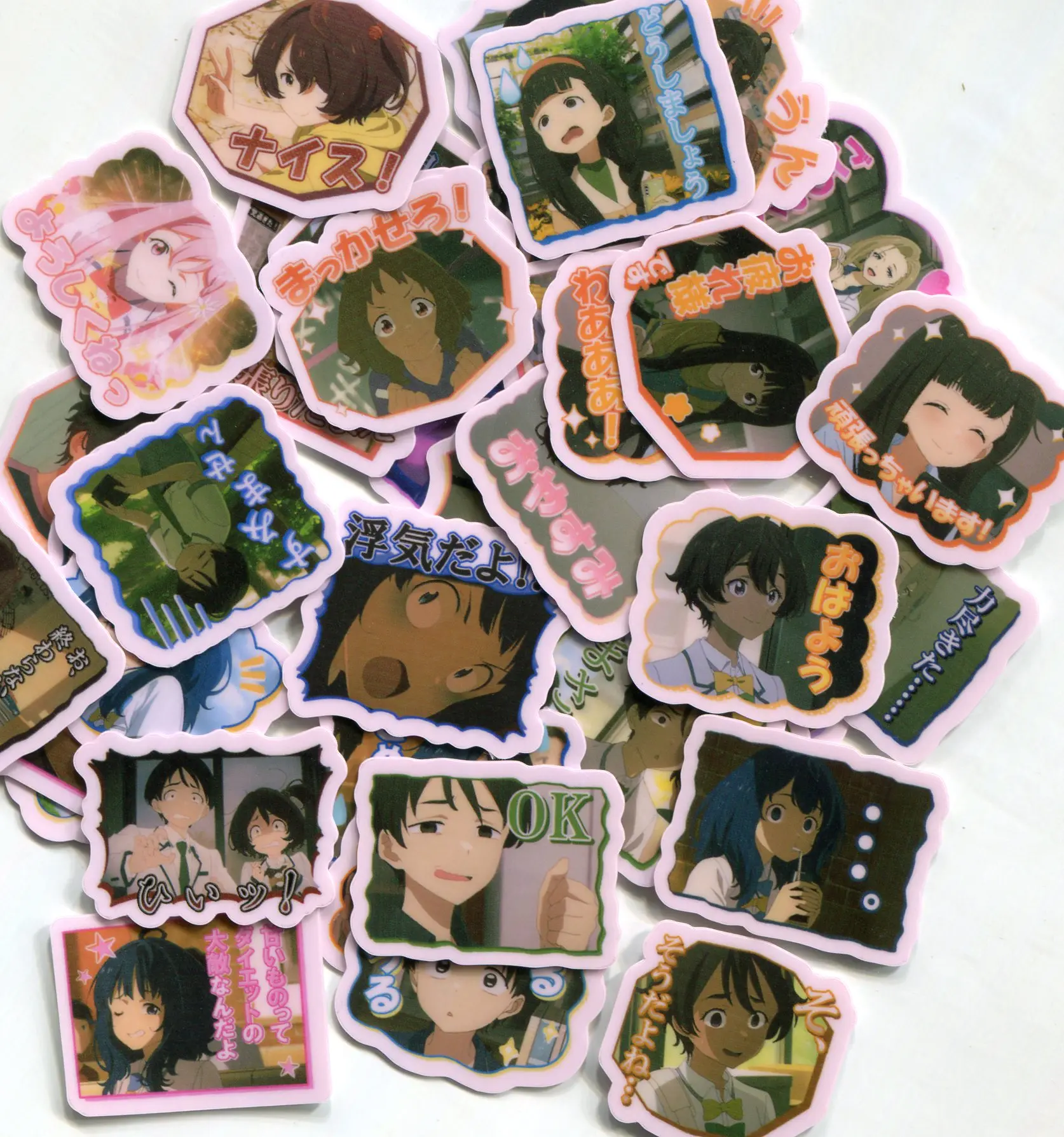 40PCS Makeine: Too Many Losing Heroines! 3CM Sticker