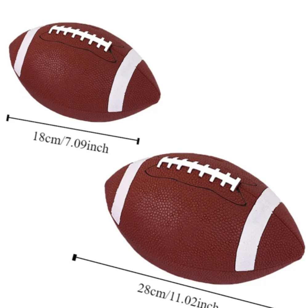 Tanque de ahorro de monedas de fútbol de Rugby creativo, tanque de dinero de Rugby de fútbol americano de gran capacidad, caja de almacenamiento INS bonita para niños y adultos