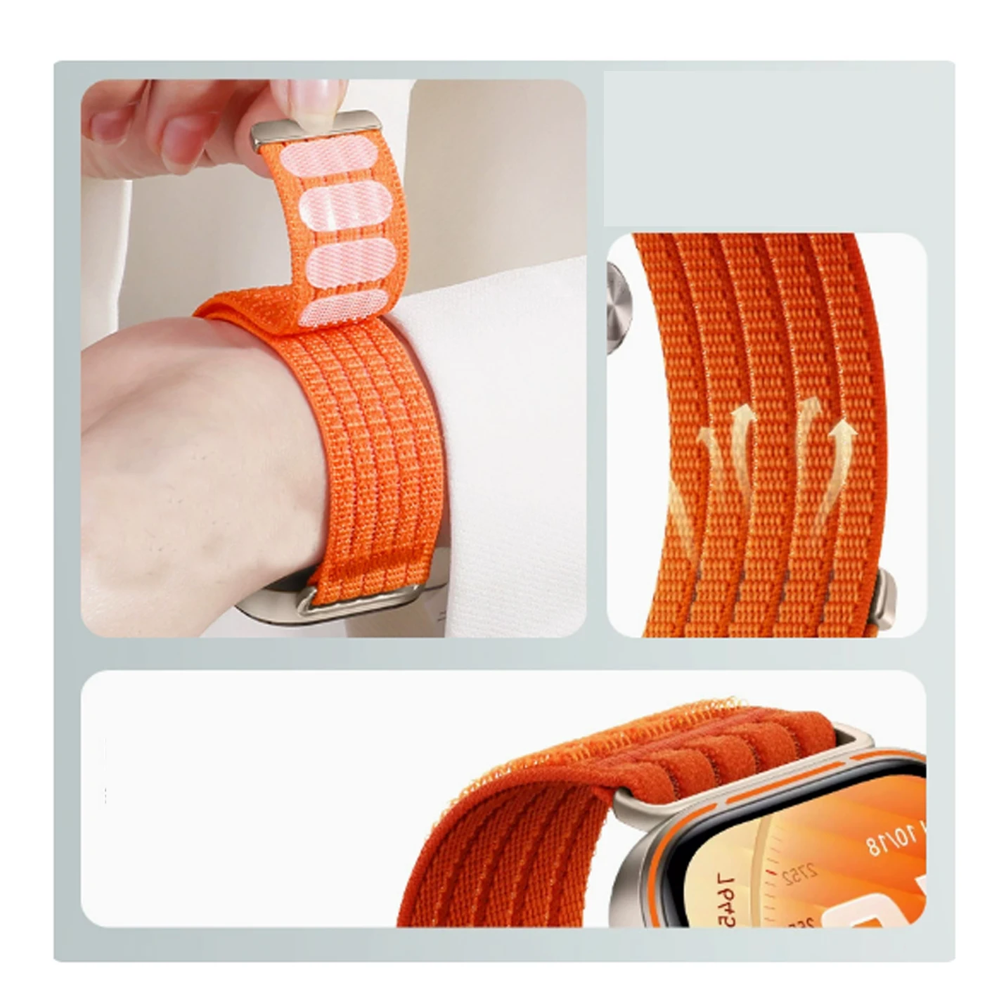 Mibro 18mm 20mm 22mm Sport Nylon Loop Woven Strap For Mibro GS pro / active / Lite2 / Mibro X1-A2-A1-C2-C3-T1-T2 Wristband