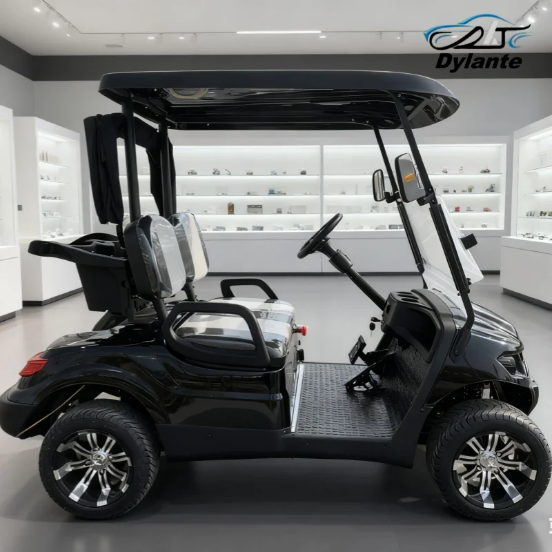 الشركة المصنعة بالجملة الطاقة الجديدة عربة جولف كهربائية مرآة جانبية تحول الضوء متعدد الألوان ضوء وامض عربة جولف نموذج C +