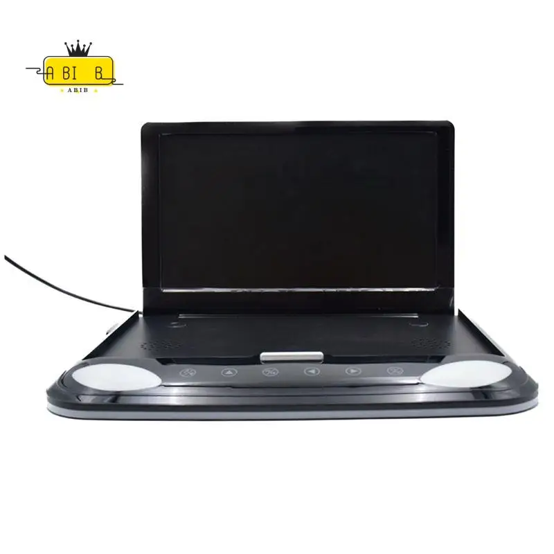 ABIB -12.1 Inch Car Overhead Roof Mounted Monitor Wide Screen Ultra-Thin Flip Down TV, 1080P Car Video Player Support USB SD