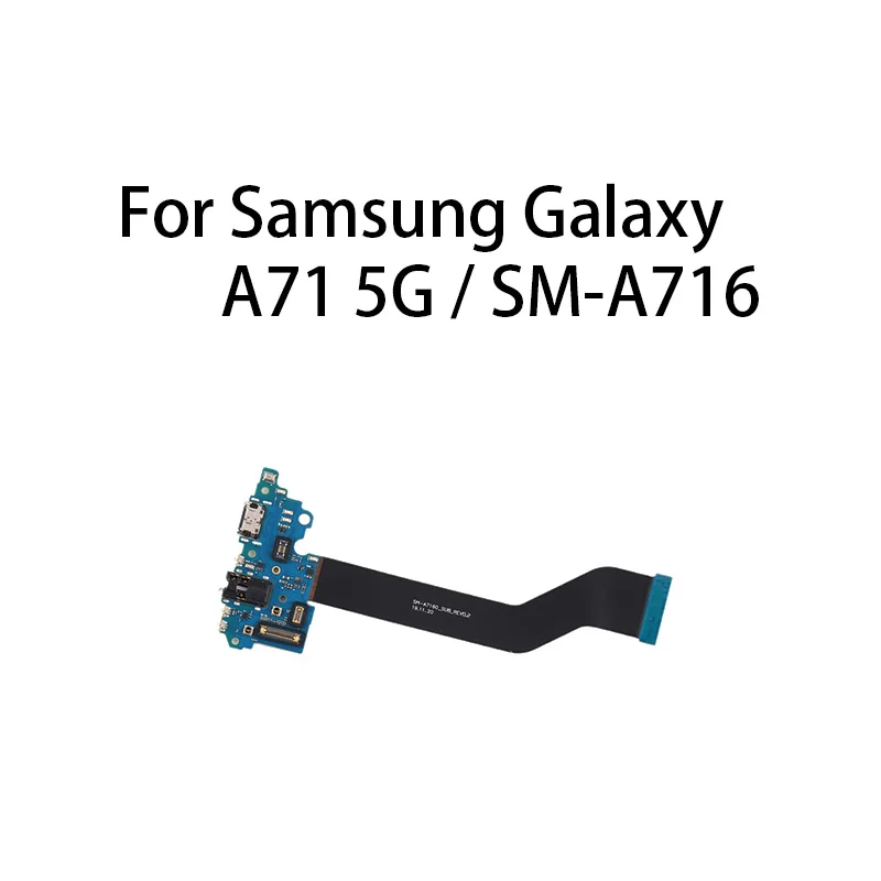 

org USB Charge Port Jack Dock Connector Charging Board Flex Cable For Samsung Galaxy A71 5G / SM-A716