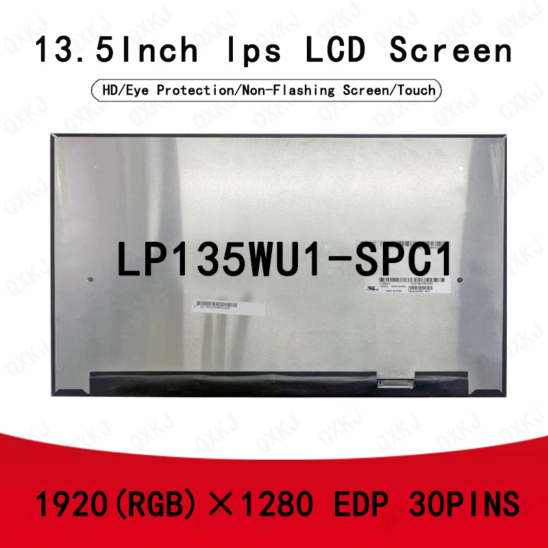 

30pin LP135WU1-SPC1 13.5 inch 1920*1280 Wholesale LCD Panel Laptop Monitor Replacement LCD Screen