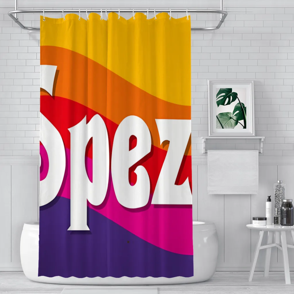 Paulanerspezi Munich Bathroom Shower Curtains  Waterproof Partition Curtain Designed Home Decor Accessories