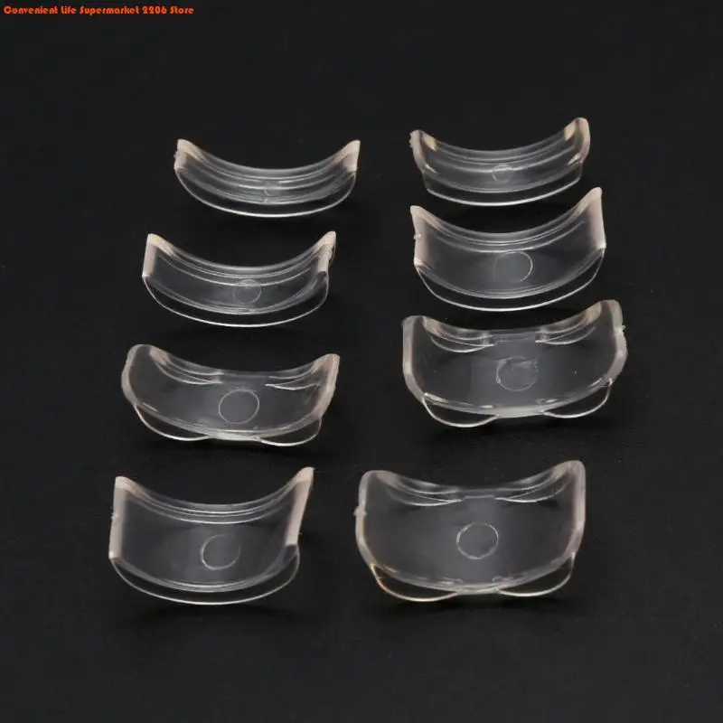 8 Sizes Silicone Invisible Clear Ring Size Adjuster Resizer Loose Rings Reducer Ring Sizer Fit Any Rings Jewelry Tools