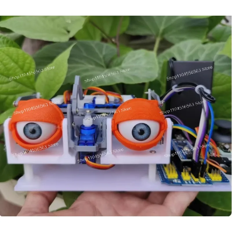 DIY Bionic Robot Kit with 3D Printed Parts & Open Source Code, Mobile Car Programmable STEM Toy for Experiments & Maker Projects